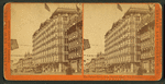 The Palace Hotel, from Market Street, San Francisco Hotel