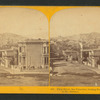 First Street, San Francisco, looking north. Telegraph Hill in the distance.