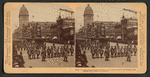 Knight Templars escorting President Mckinley, in their grand reception, San Francisco, Cal.
