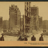 Where modern sky-scrapers were tossed like a ship at sea - Newspaper Row, Great Earthquake, San Francisco.