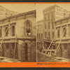 Effects of the Earthquake, Oct. 21, 1868, Railroad House, Clay St.
