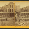 Effects of the Earthquake, Oct. 21, 1868, Market and First Sts.
