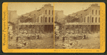 Effects of the Earthquake, Oct. 21, 1868, Market and First Sts.