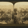 General view of burned area, (Market St. on left) from Ferry Tower, San Francisco Disaster, U.S.A.