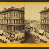 Montgomery Street, east side from Pine to California Street, San Francisco.