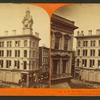 J.W. Tucker & Co.'s Jewelery Establishment, corner of Montgomery and Sutter Streets.