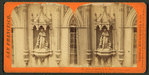 Statue of Charity on the Masonic Temple, corner Post and Montgomery Streets, San Francisco.
