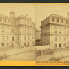 Lincoln School House, Fifth Street, from corner Market, San Francisco.