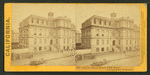 Lincoln School House, Fifth Street, from corner Market, San Francisco.