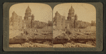 Havoc of the terrible earthquake, ruins of the once magnificient City Hall, San Francisco, Cal.