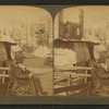 Homeless among ruins of former wealth, crude shelters in Union Square, San Francisco, Cal.