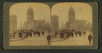 After the greatest of modern catastrophes , Market St. N.E., past the Call building, San Francisco, Cal.