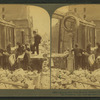 Opening safes from the great business buildings wrecked by earthquake, San Francisco, Cal.