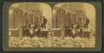 Opening safes from the great business buildings wrecked by earthquake, San Francisco, Cal.