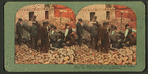Opening the safes of a Market Street Jewelry Store, San Francisco, after the Catastrophe.