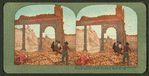 Wrecking dangerous walls in the shaken and burnt district of San Francisco, April 18, 1906.