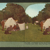 A glimpse of the quiet camp life of refugees in Golden Gate Park after the San Francisco disaster.