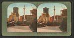 Union Square, San Francisco, showing  Dewey Monument, the Call and Dana Bldgs.