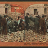 Opening the safes of a Market Street jewellry store, San Francisco, after the catastrophe.