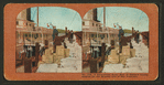 A government relief boat at Oakland loading supplies for the stricken city of San Francisco.