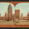 Showing devastation by earthquake and fire, building containing the municipal records.