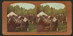 Los Angeles relief camp in Golden Gate Park. 10,000 people were fed there every day.
