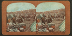 The refugee camps and shelters at Ft. Mason after the earthquake and fire disaster, San Francisco.