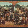 Serving out Army supplies to unending bread line of refugees at Ft. Mason, San Francisco disaster.