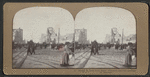 Market Street, from Ferry Depot. Chronicle and Call buildings in distance.