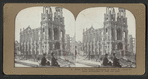 Ruins of the Jewish Synagogue on Sutter St. ; stood the great earthquakes of 1865 and 1868.