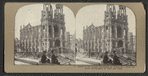 Ruins of the Jewish Synagogue on Sutter St.; stood the great earthquakes of 1865 and 1868.