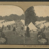 Refugees' Camp at ball grounds in Golden Gate Park.