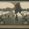 Refugees' Camp at ball grounds in Golden Gate Park.