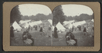 Refugees' Camp at ball grounds in Golden Gate Park.