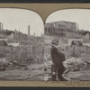 Looking north up Mason St. from Eddy ; Ruins of the Fairmont $4,000,000 Hotel.