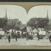Refugees' camp in Jefferson Square.