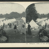 Refugees' Camp at ball grounds in Golden Gate Park.