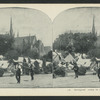 Refugees' camp in Jefferson Square.