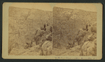 View of men on the rocks.