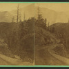 Virginia Canon, a deep gorge, through which the wagon road from Central to Idaho gains an elevation of 2,000 feet in three miles.
