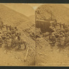Burro train at Dick (?) mine.