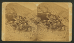 Burro train at Dick (?) mine.