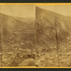 Bird's-eye view of Georgetown, Colorado.