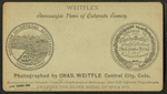 Golden from the C. C. [Central City] Round House.