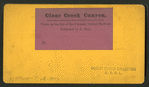Clear Creek Canyon.