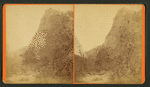 Water from the rocks, on the Colorado Central Railroad, Clear Creek Cañon.