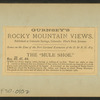 The "Mule shoe."