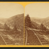 North side of Dump Mountain, looking down the grade.