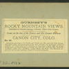 General view of Canon City.