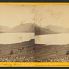 Twin Lakes, looking west, Col. Tr.